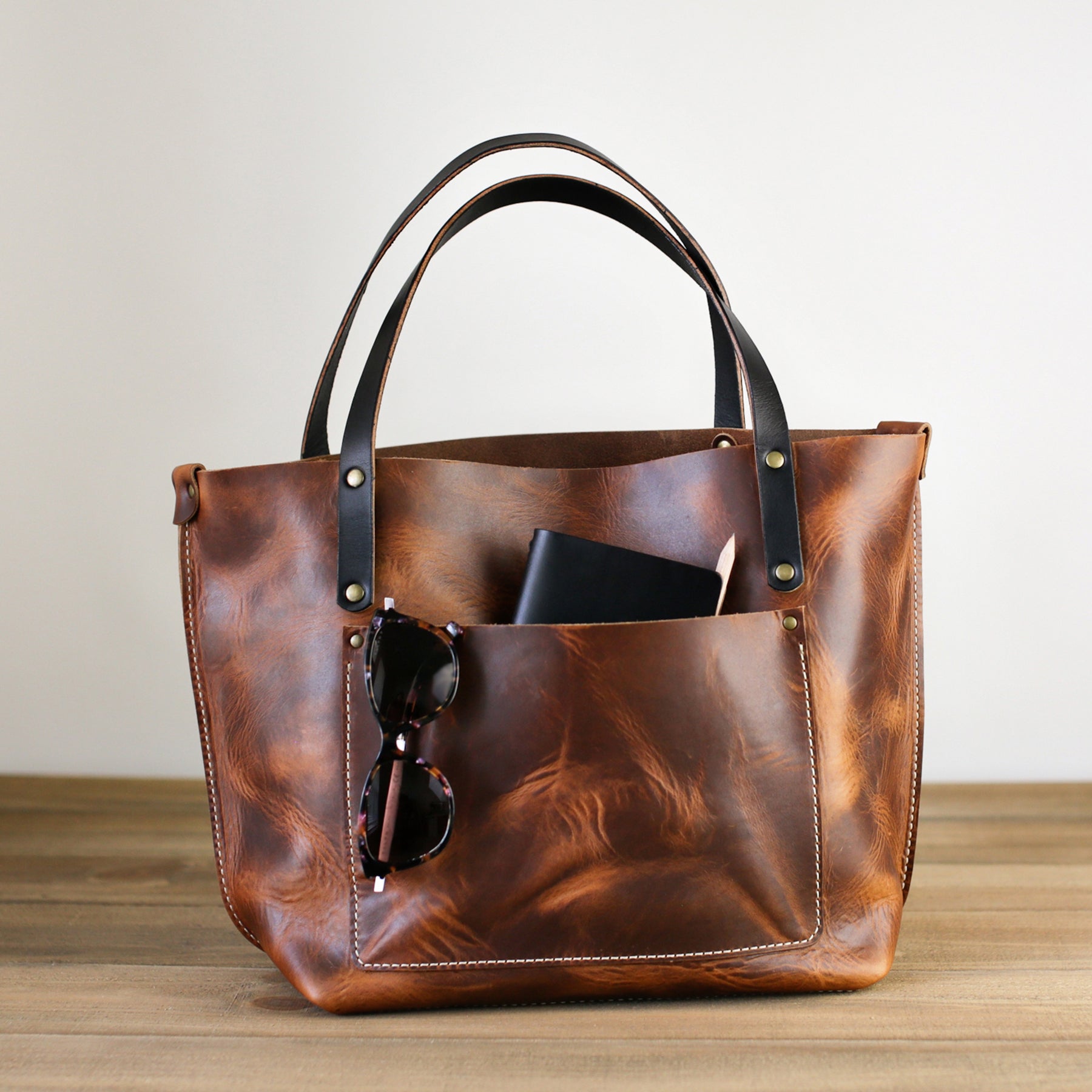 Market Leather Tote