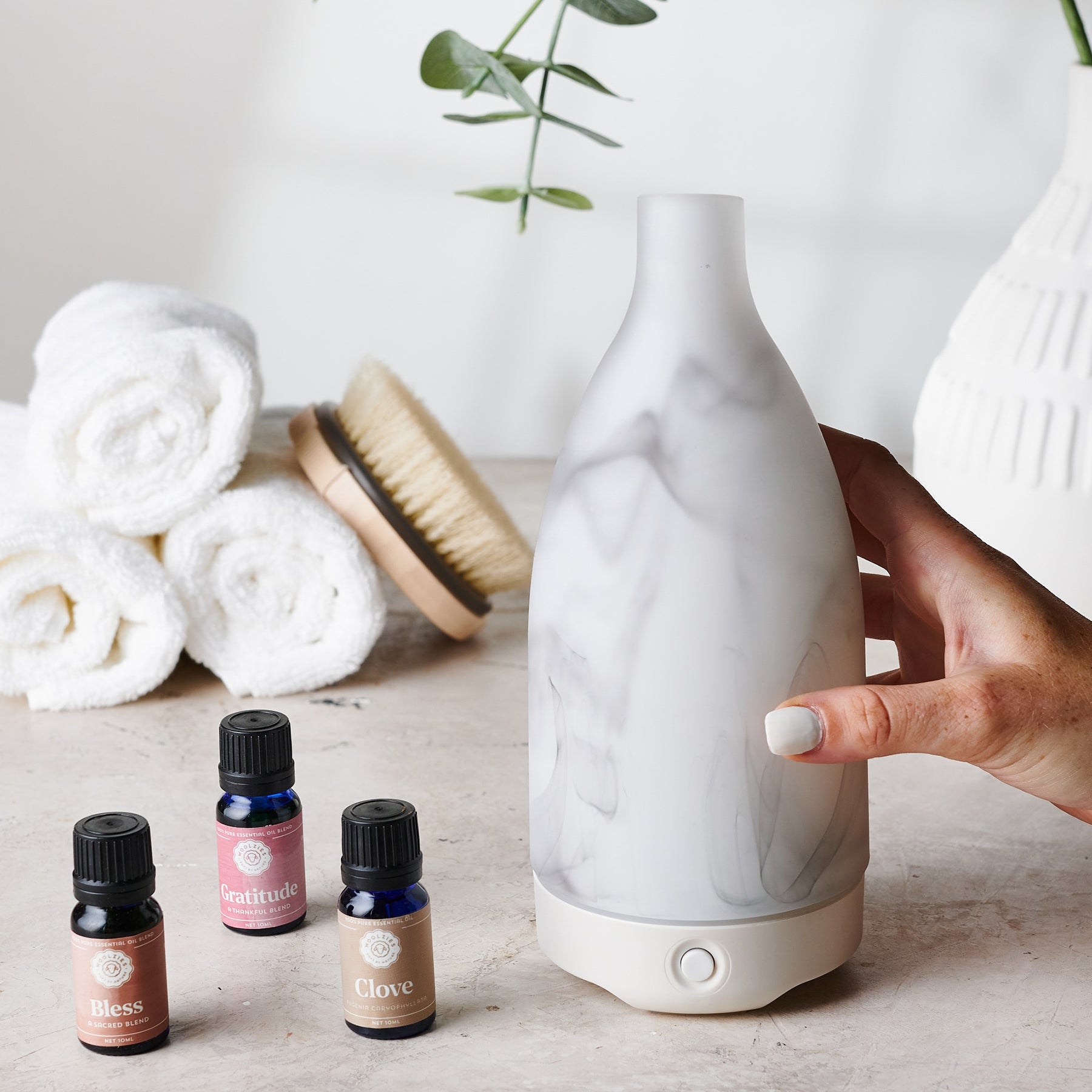 Marble Glass Oil Diffuser