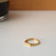 18k Minimalist Flat Ring