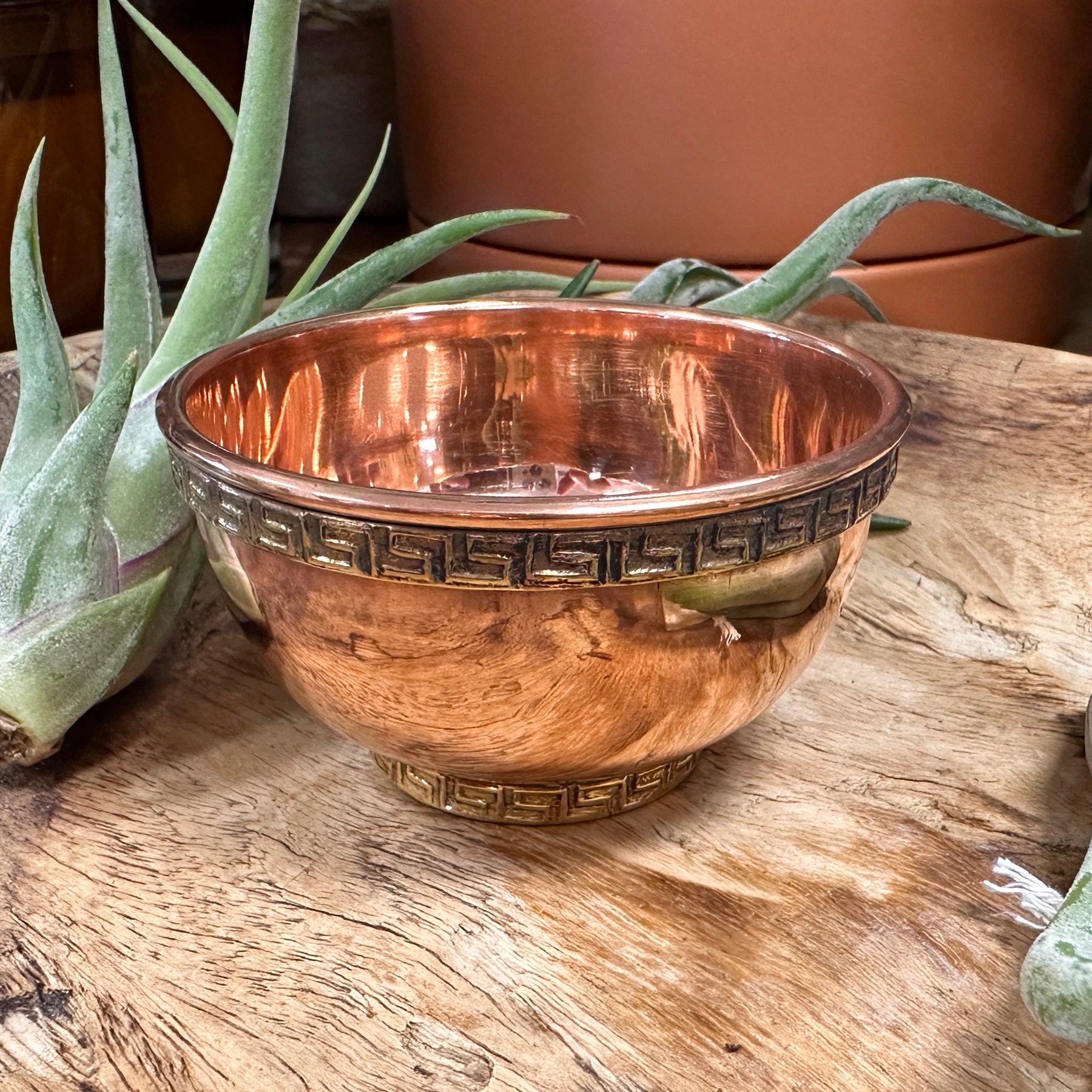 Copper Offering Bowl