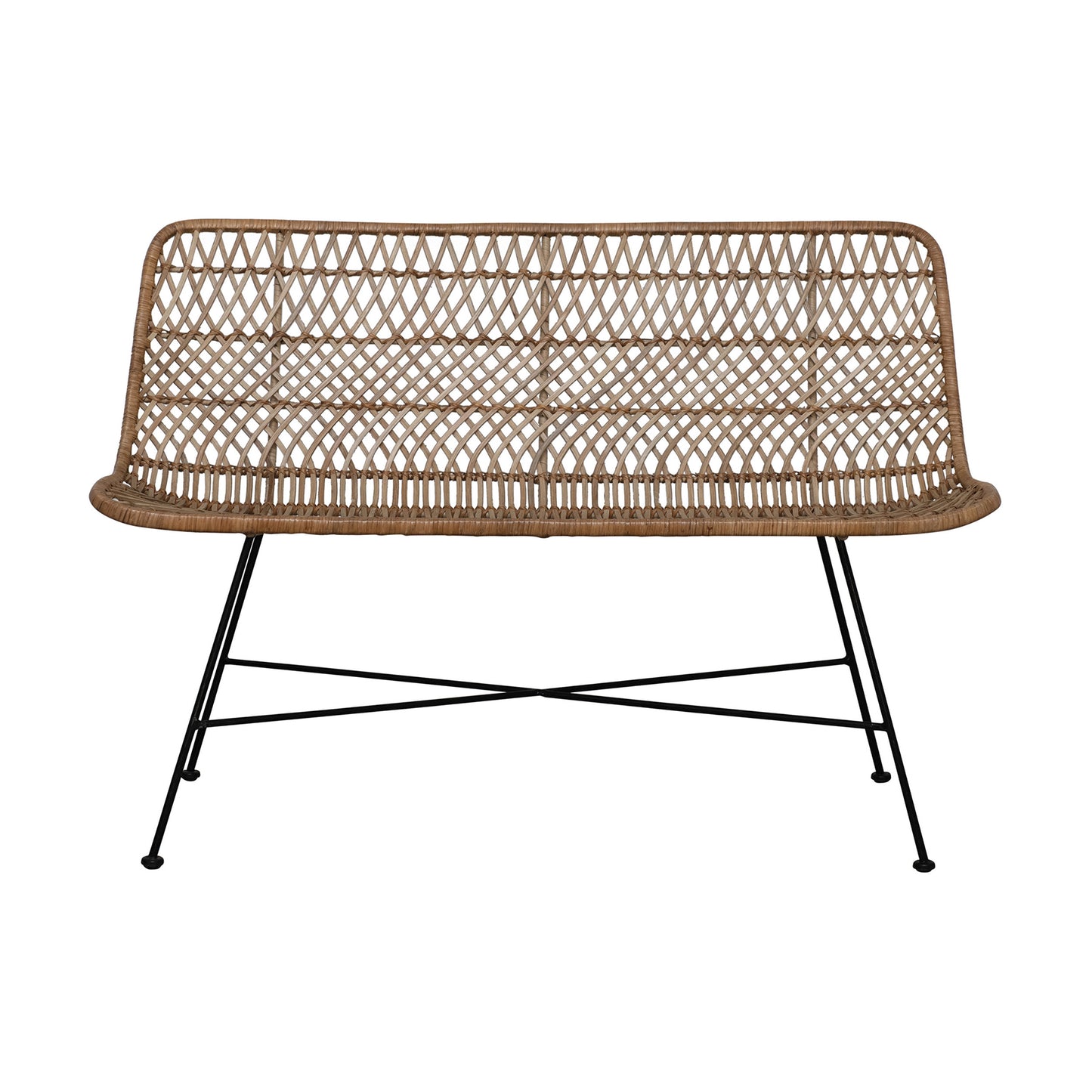 
                  
                    Rosamond Rattan Settee
                  
                