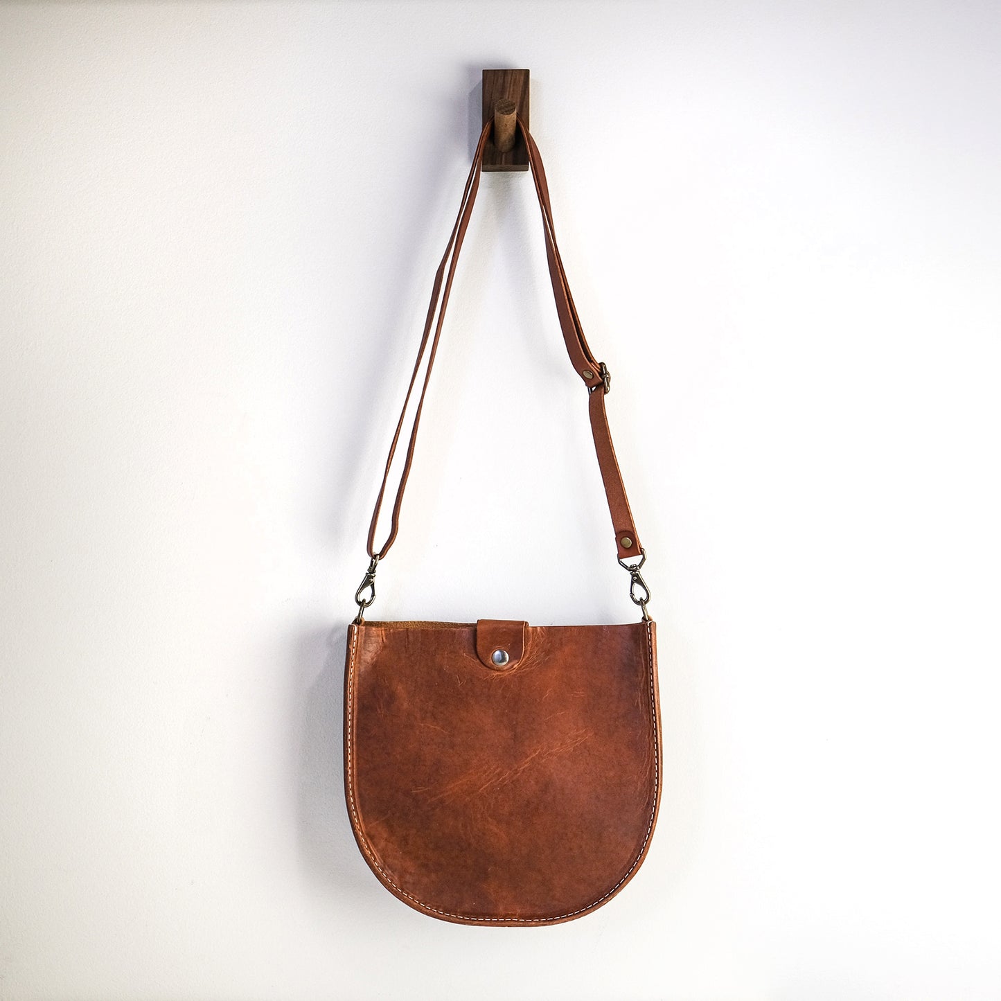 
                  
                    Leather Saddle Bag
                  
                