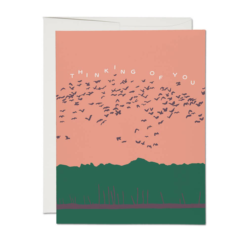 Birds In Flight Card