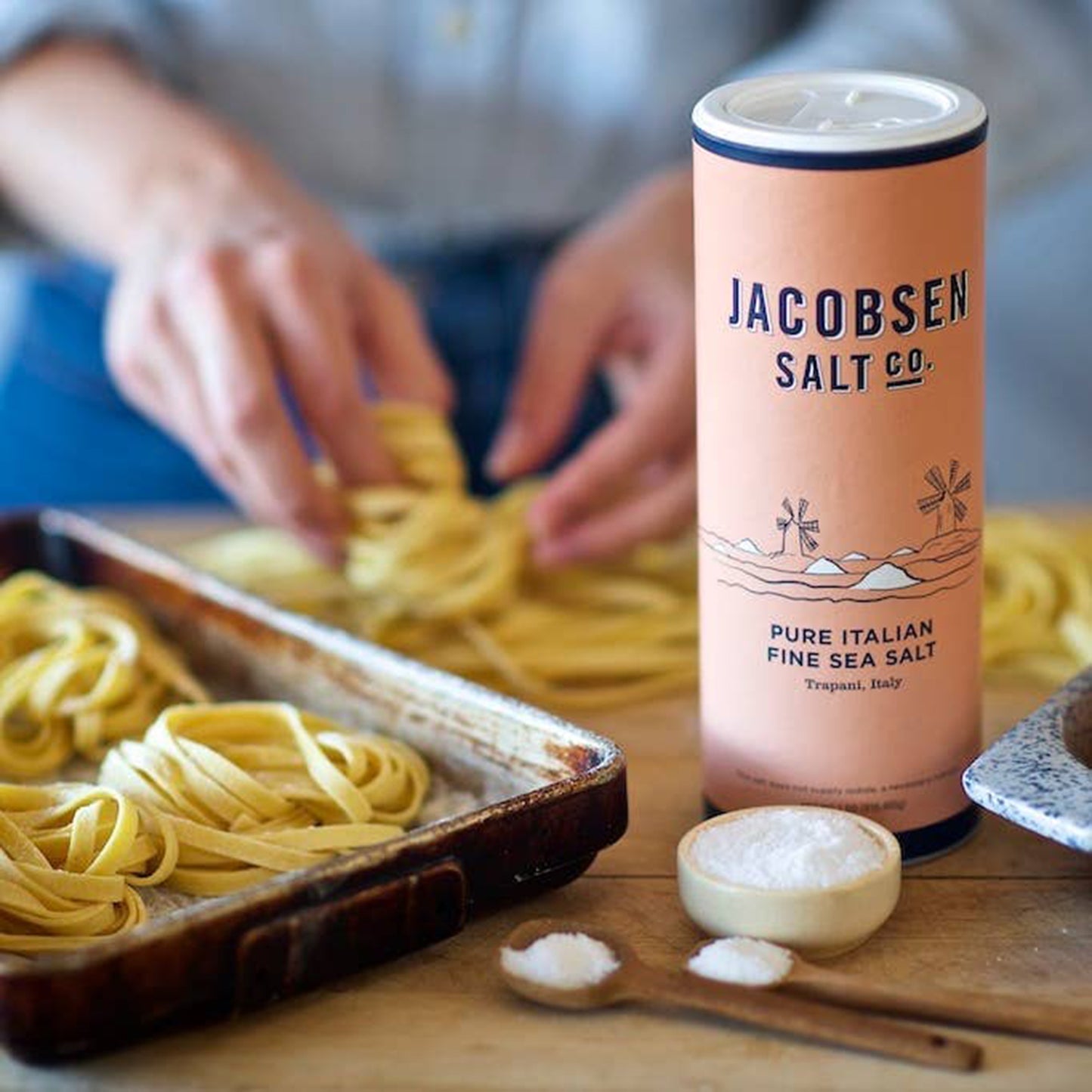
                  
                    Pure Italian Sea Salt
                  
                