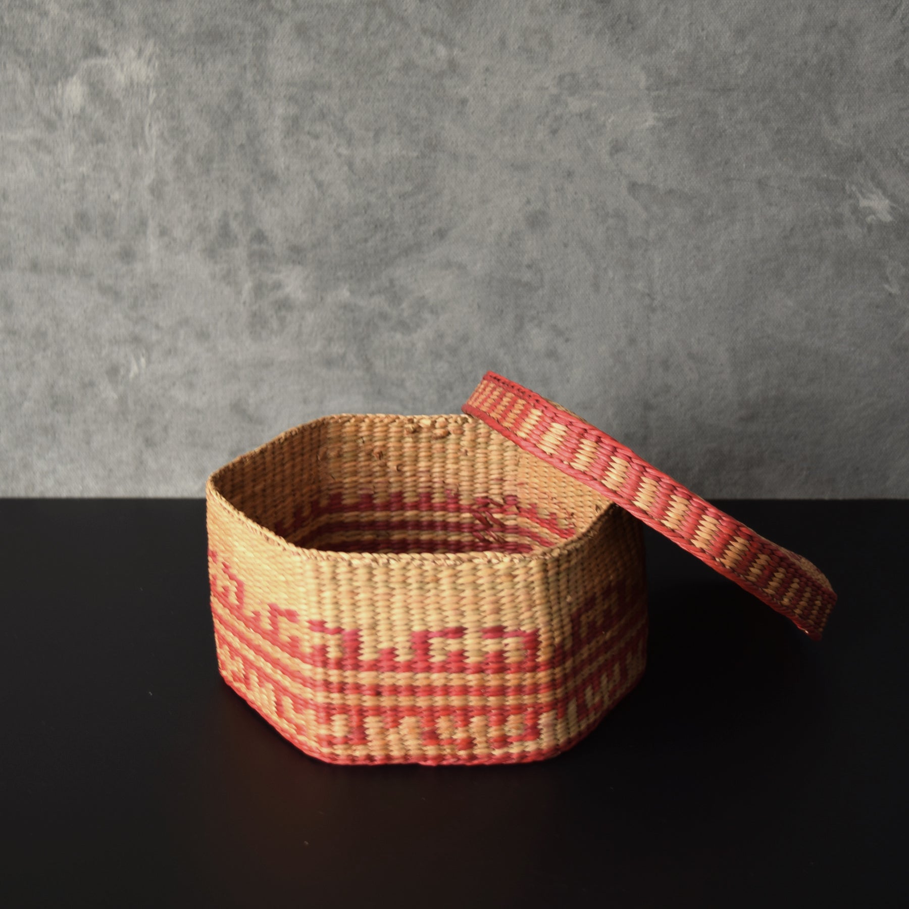 Hexagon Woven Basket