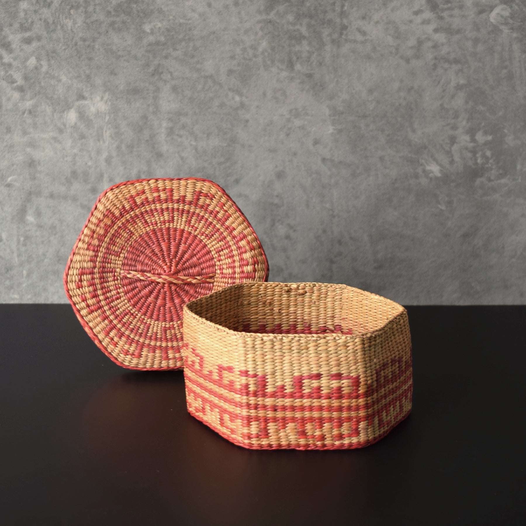 Hexagon Woven Basket