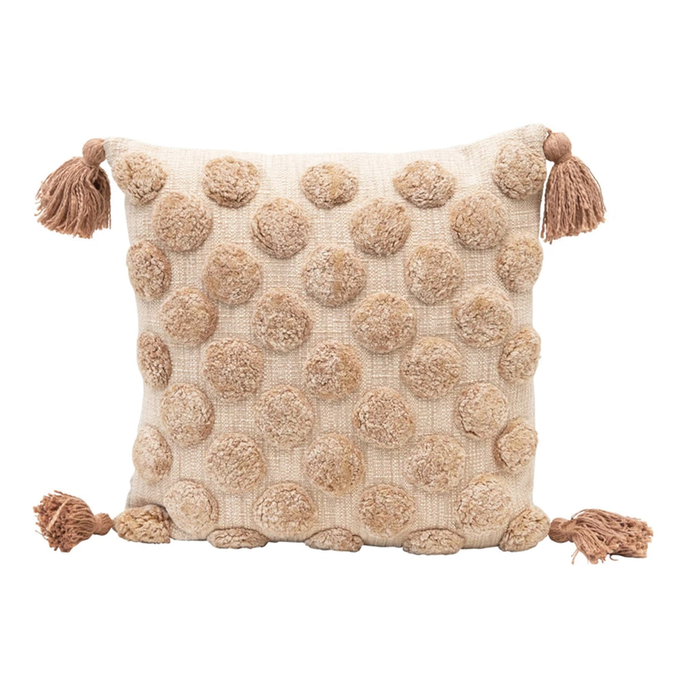 Tufted Dots Pillow
