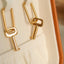 18k Skeleton Key Earrings
