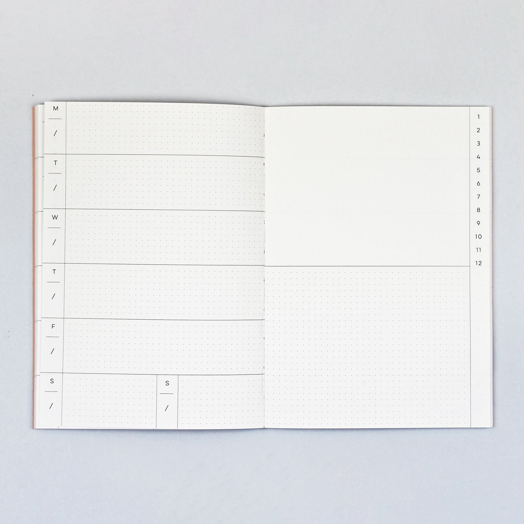 Lay Flat Weekly Planner