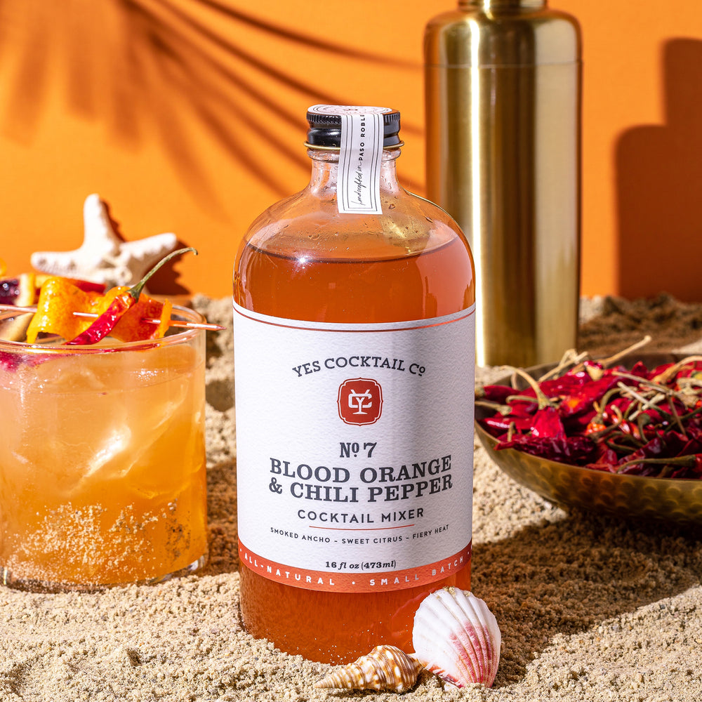 Blood Orange Chili Pepper Cocktail Mixer