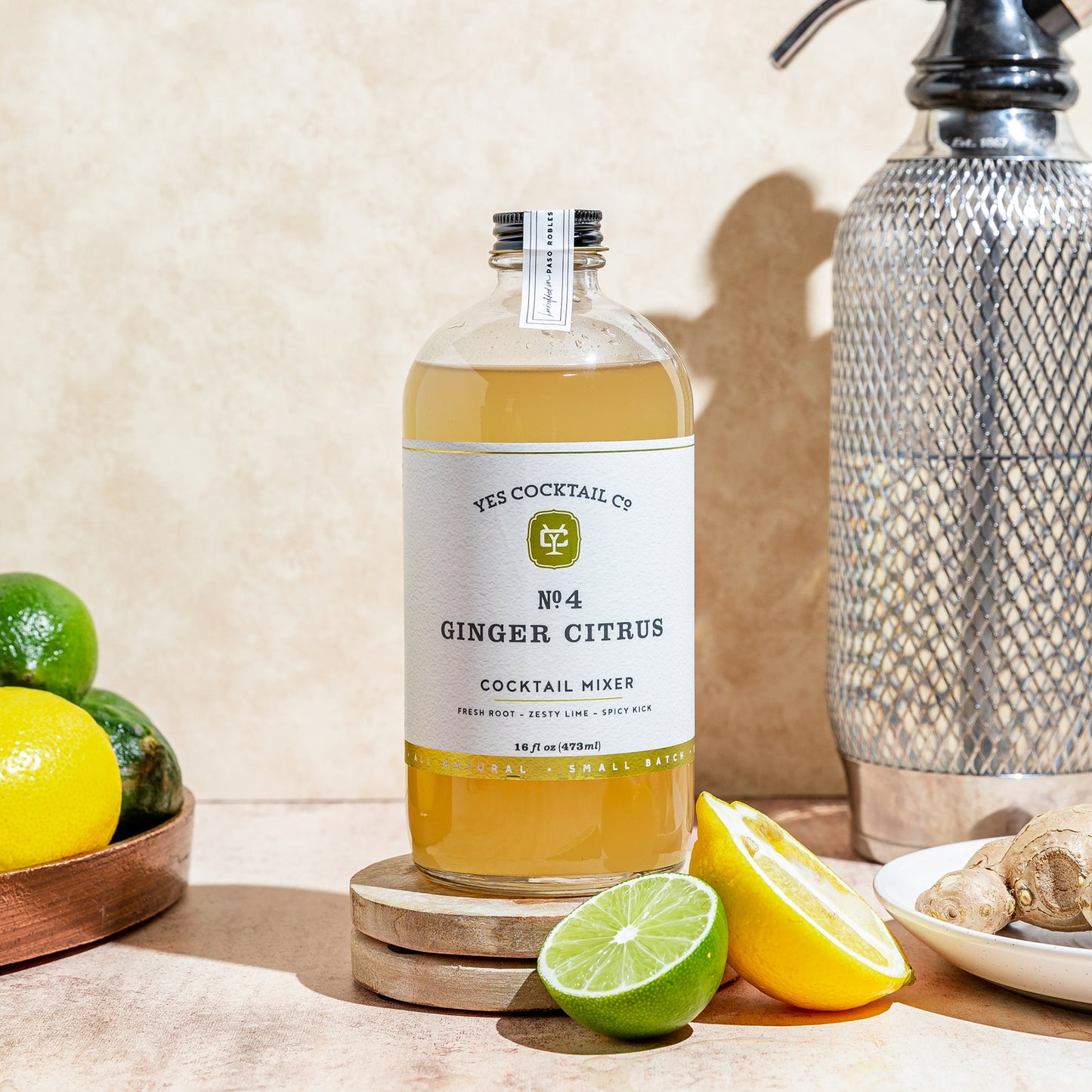 
                  
                    Ginger Citrus Cocktail Mixer
                  
                