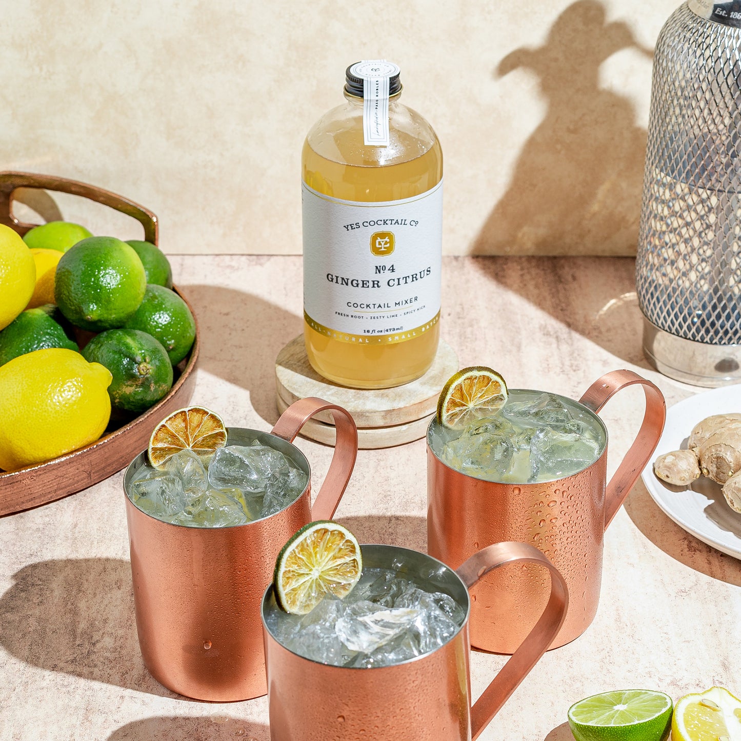 
                  
                    Ginger Citrus Cocktail Mixer
                  
                