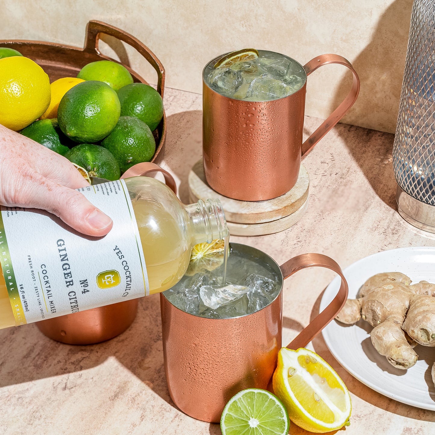 
                  
                    Ginger Citrus Cocktail Mixer
                  
                