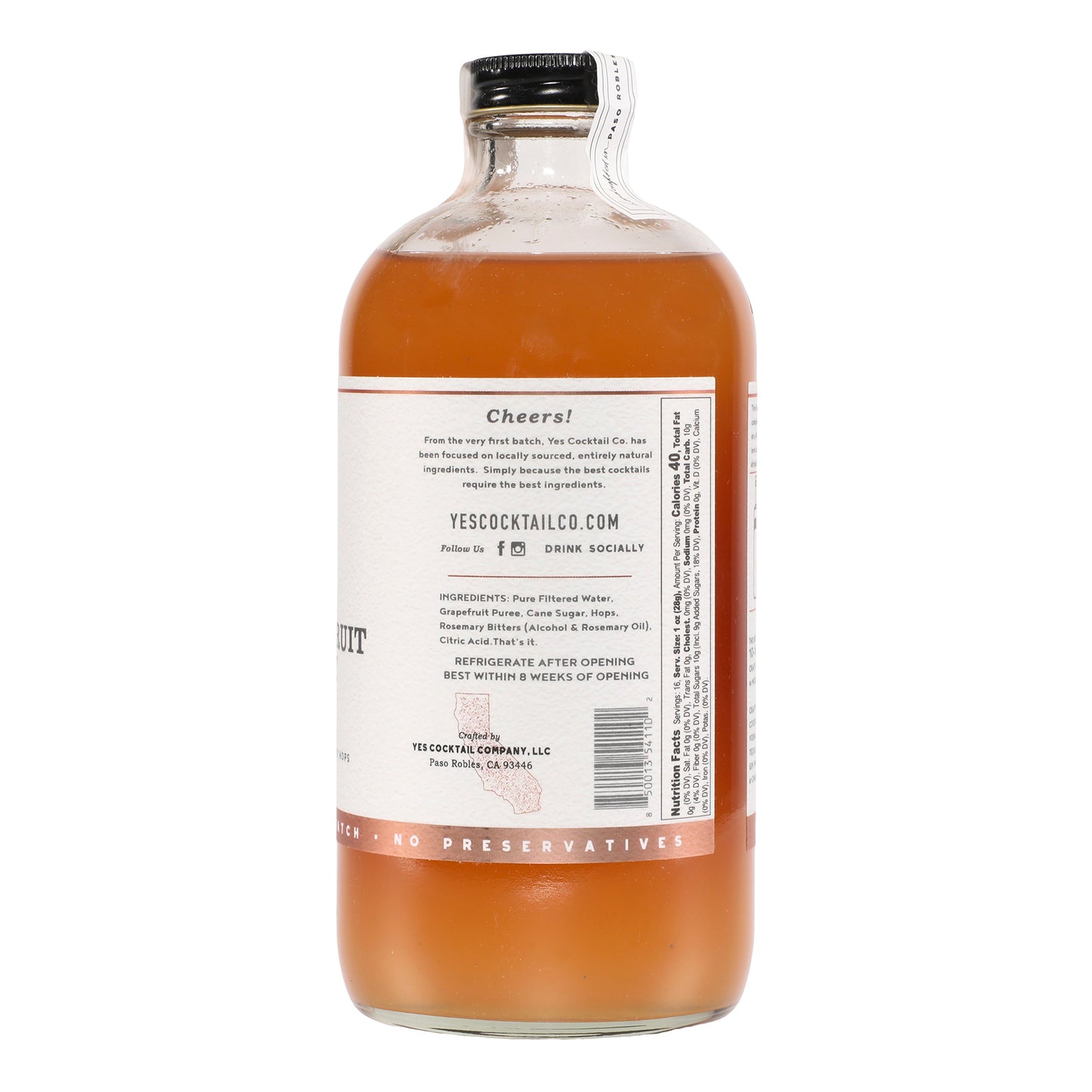 
                  
                    Hopped Grapefruit + Rosemary Cocktail Mixer
                  
                